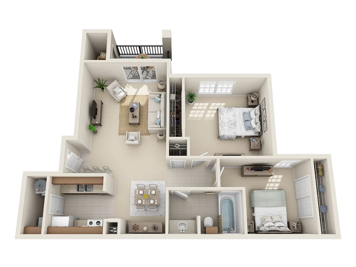 Floor plan B1
