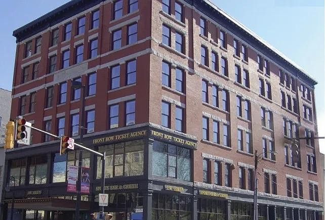 The Pembroke Building home of Thirsty Moose Tap house, Granite State Escape, KaeRae Photography, New England Partition, and 20 Luxury Apartments!