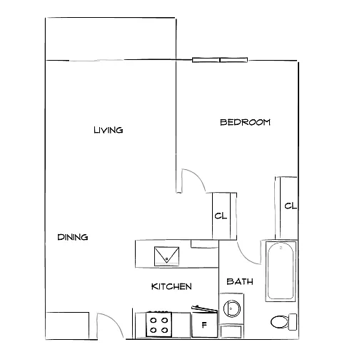 Floor plan Design 1A Premier