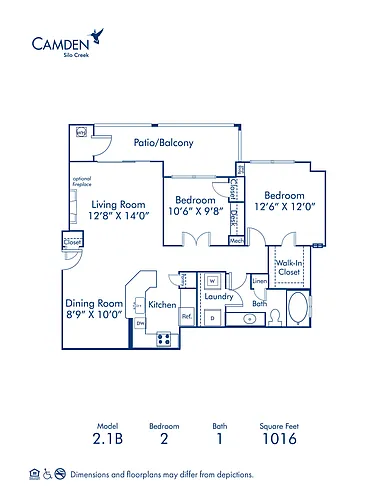 Floor plan 21B
