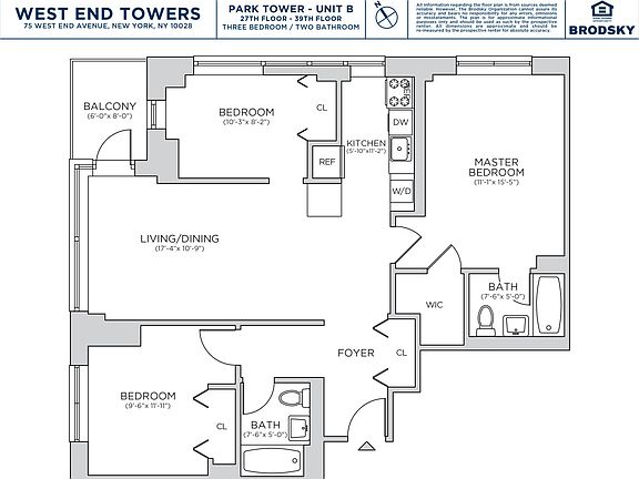 2nd image of 75 W End Ave APT P28b