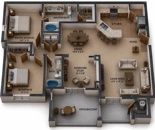 Floor plan Adobe