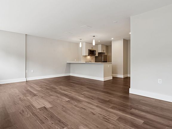 Spacious living room with ample natural light