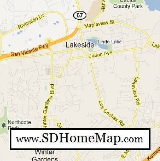 Lakeside CA REO Bank-Owne