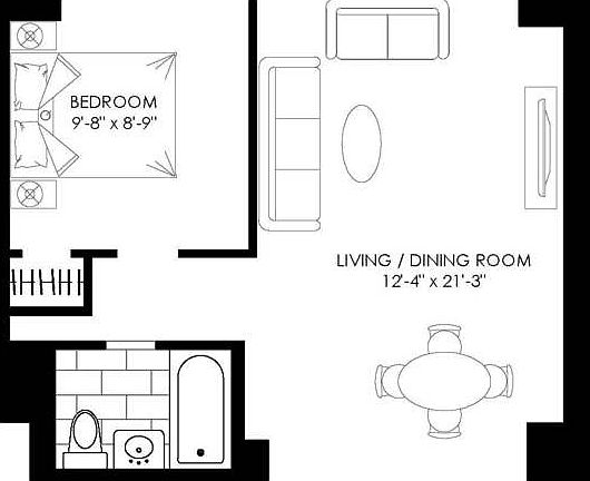 2nd image of 301 E 47th St APT 8E