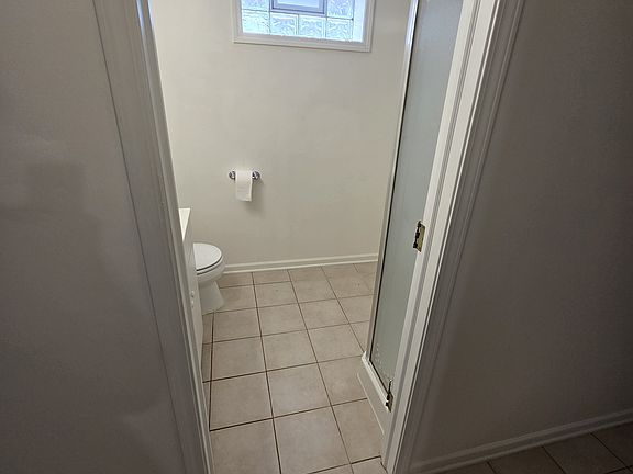 Basement bathroom