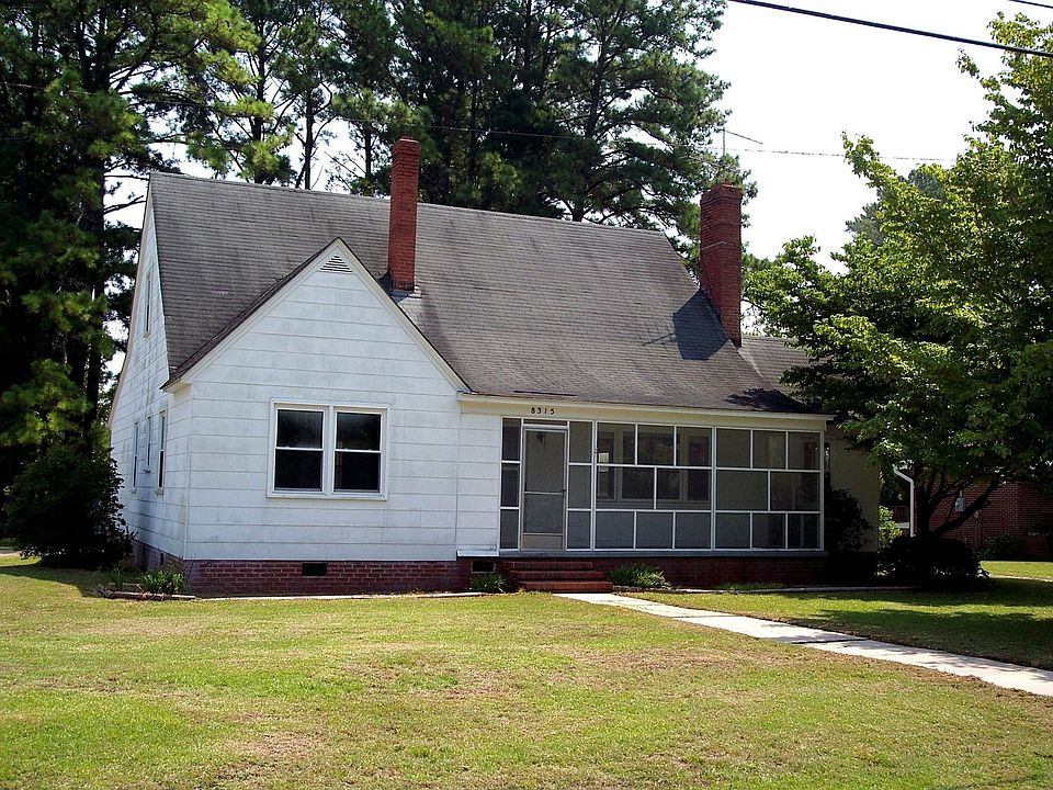 front of landmark home