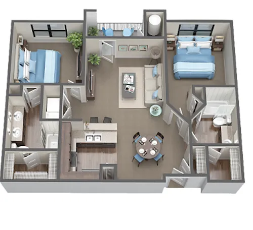 Floor plan B1