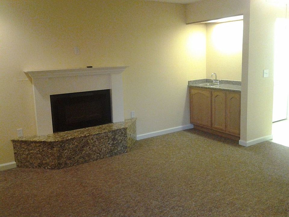 fireplace and wet bar