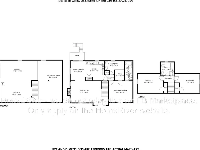 3 bed, 2.5 bath, 2616 sqft, $2,195 — Photo 2