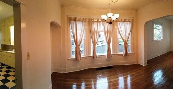 Living room & dining room