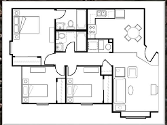 2nd image of 901 Hackberry St #3B-2Ba-926Sqft