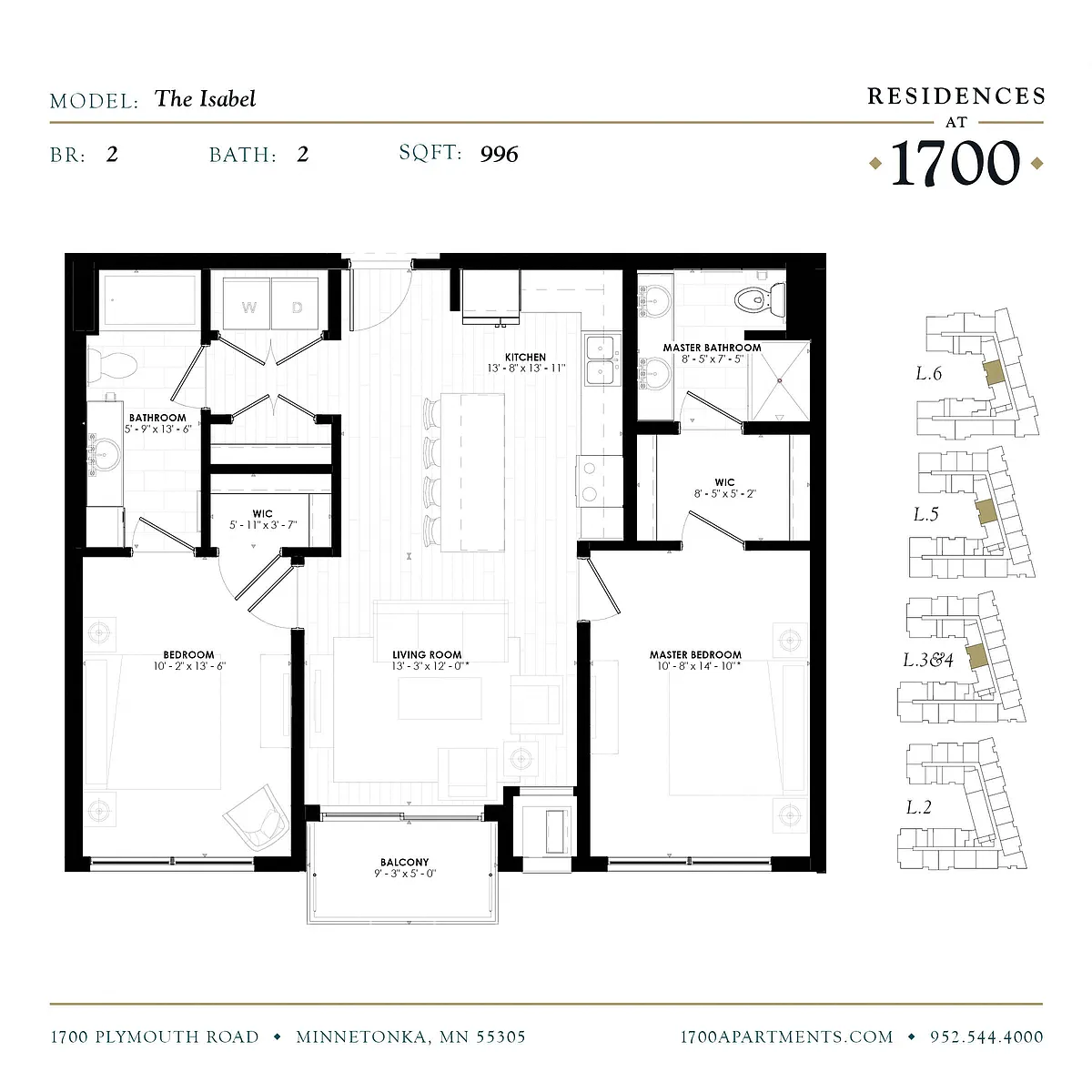 Floor plan The Isabel