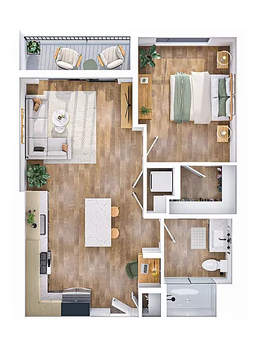 Floor plan A1