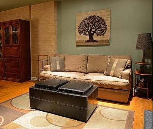 Living Room furnished