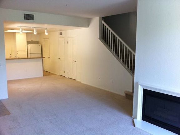 Huge storage space under stair way