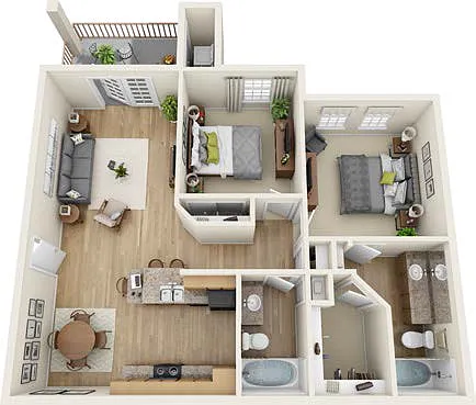 Floor plan B2