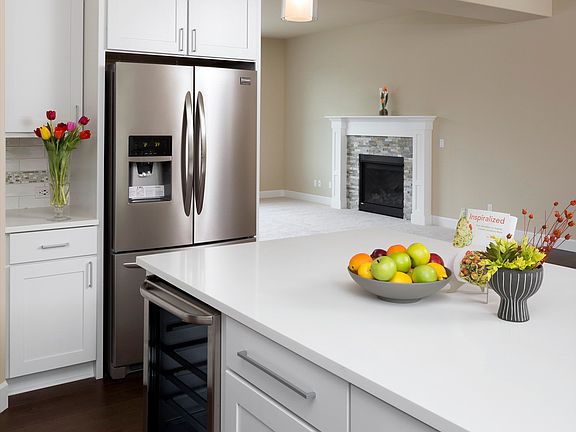 Spacious kitchen includes appliances