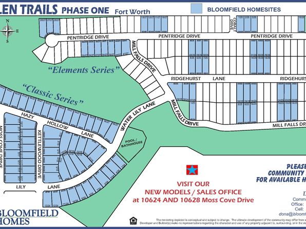 Carolina Plan, Hulen Trails