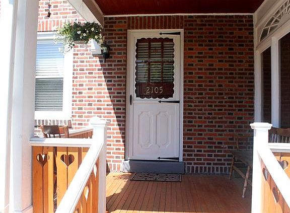 inviting front porch