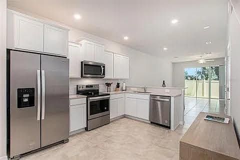 Upgraded Kitchen Cabinets and Counter tops.