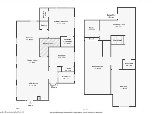 15 E Matsen Creek Rd, Kettle Falls, WA 99141