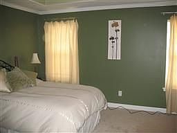 Master Suite has trey ceiling, Bath & walk-in closet!