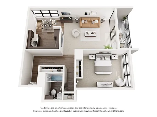 Floor plan Residence 3 Club Level
