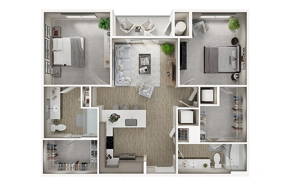 Floor plan B1
