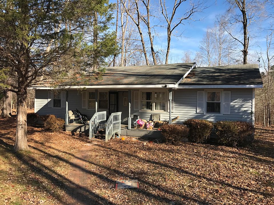 Updated country home with large front porch