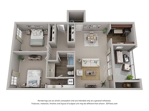 Floor plan 2X1