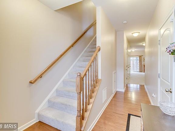 Foyer with Hardwood Flooring
