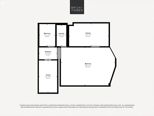 Floor plan Studio
