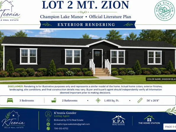2 Mount Zion Rd, Trenton, SC 29847