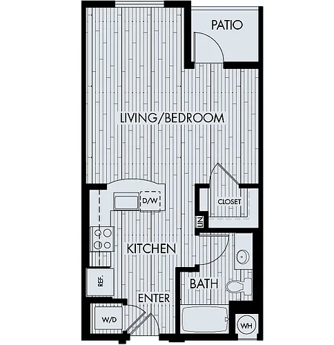 Floor plan Plan SA