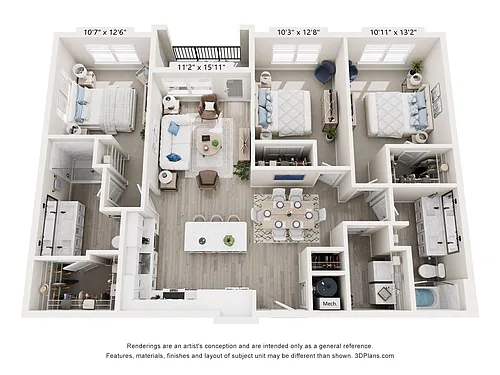 Floor plan C1
