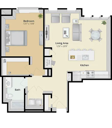 Floor plan 1F