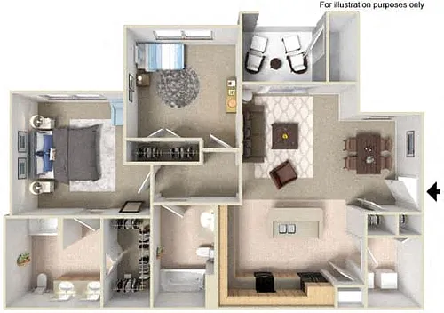 Floor plan B1