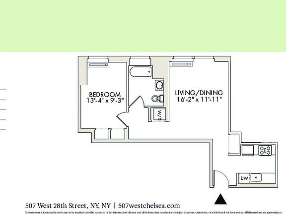 2nd image of 507 W 28th St APT 6A