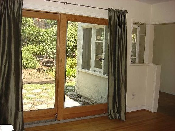 Bedroom Door to garden