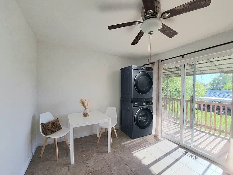Laundry and Dining