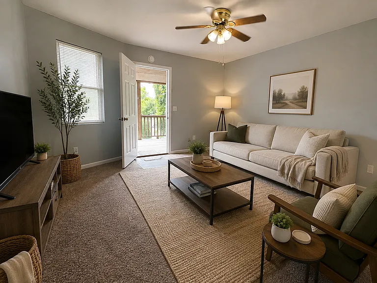 AI Generated Living Room