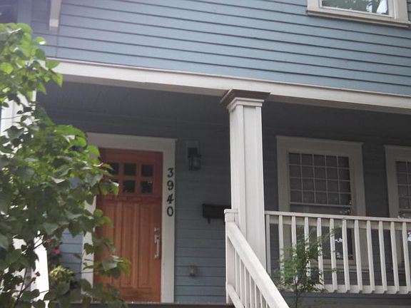 Large covered front porch with plenty of space for outdoor gathering