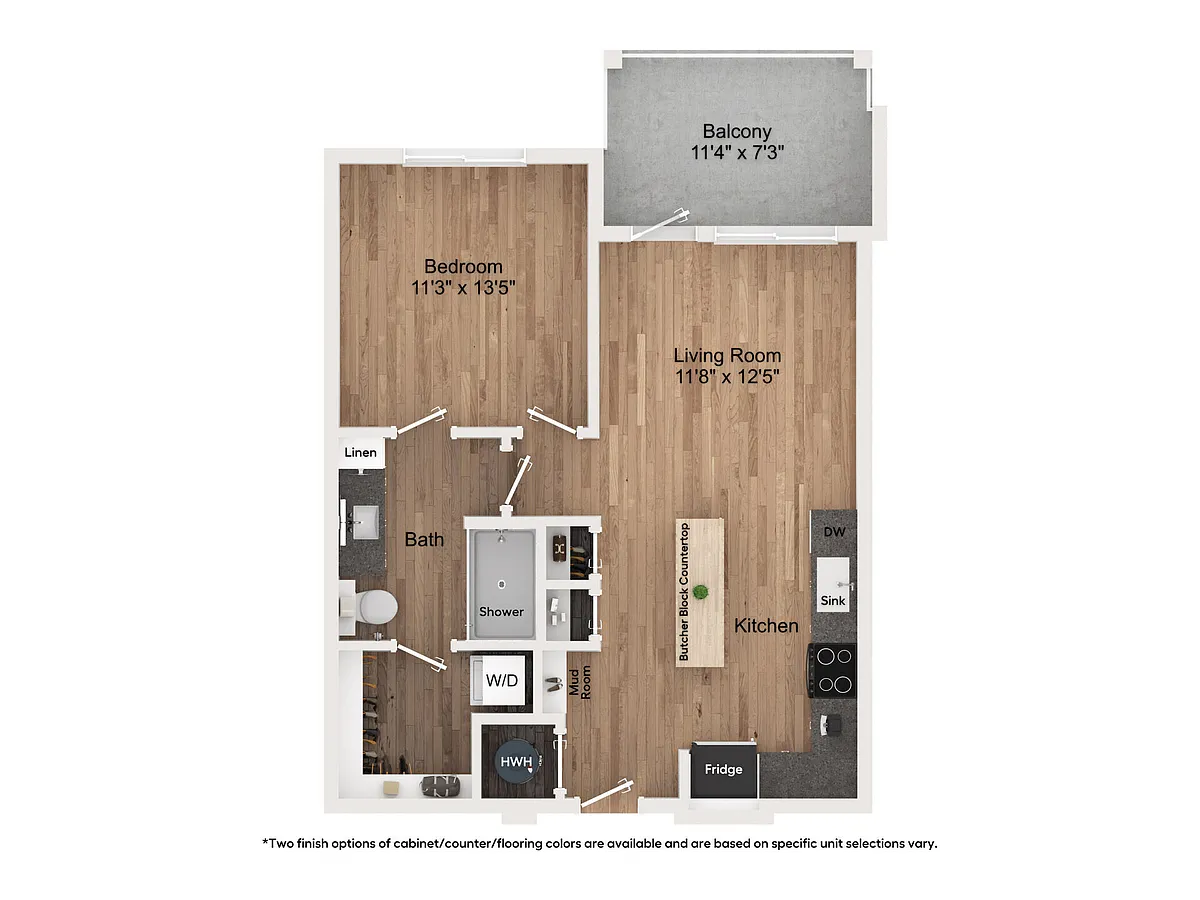 Floor plan A31