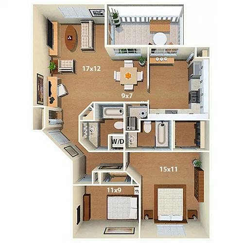 Floor plan Magnolia
