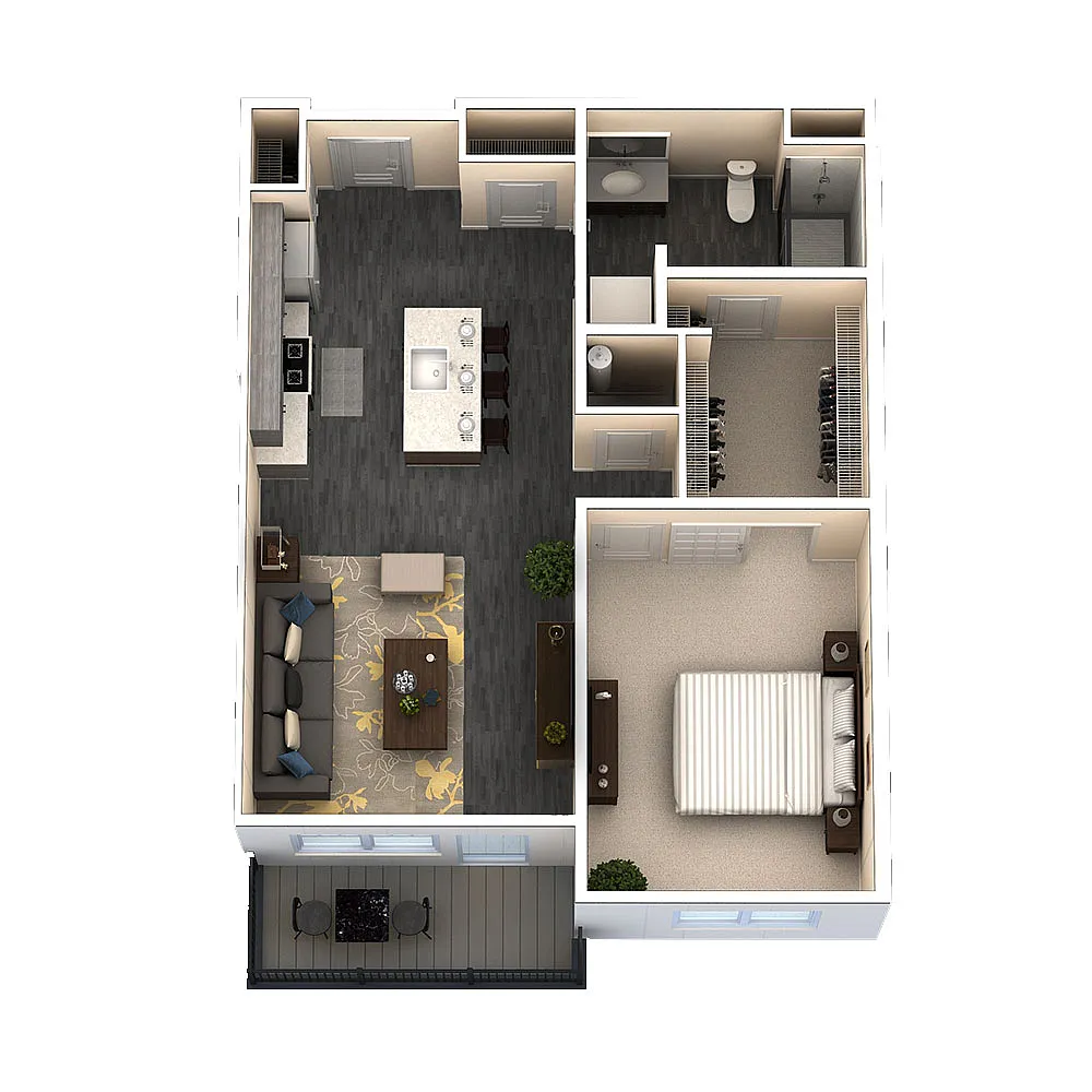 Floor plan Martini