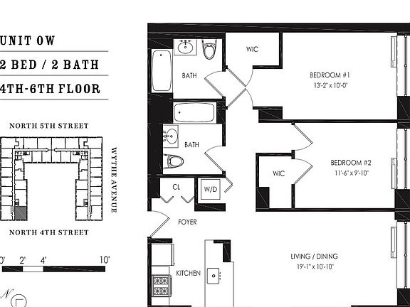 2nd image of 50 N 5th St APT W4o