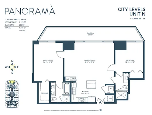 Floor plan N Line - City Level