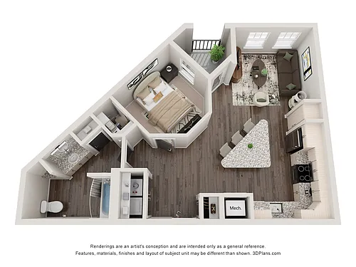 Floor plan The Glendale