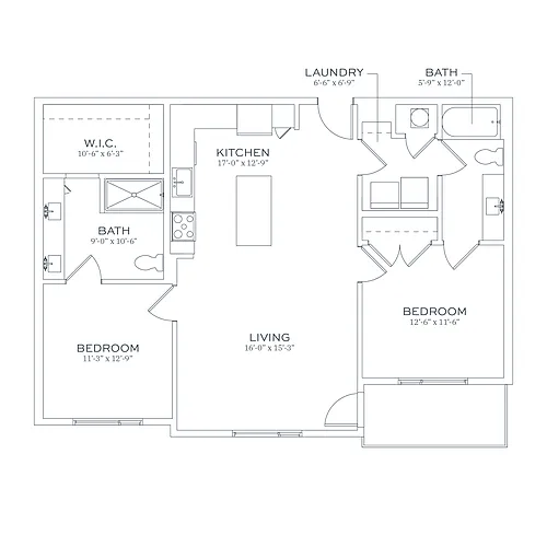 Floor plan C2-A